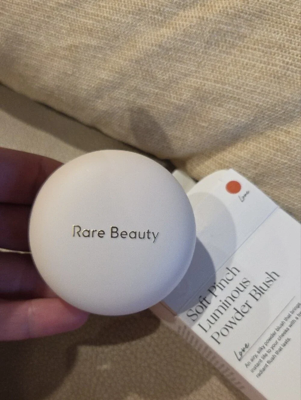 Rare Beauty Soft Pinch Luminous Powder Blush - Love NIB